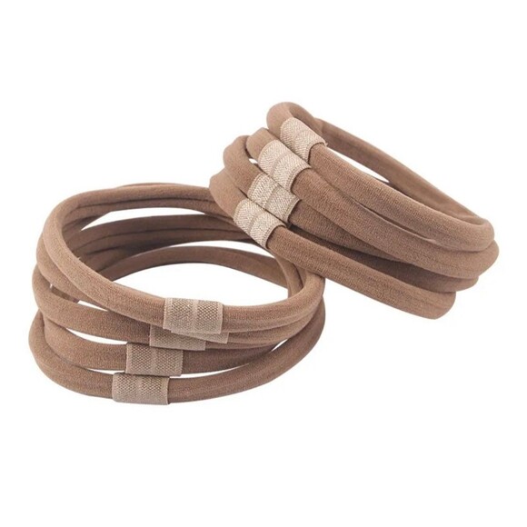 Interchangeable Soft Nylon Headband with Loop for Clip ideal for Baby 6 Pcs - Picture 3 of 10